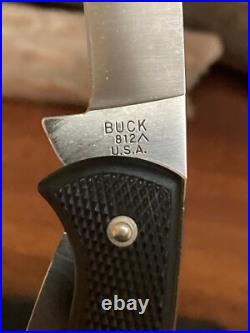Buck Knife 812 Vintage (1988) Guildmaster Box & Papers New Old Stock