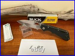 Buck Knife 887 Strider Tarani (2004) Police Advocate ATS-34 New OS