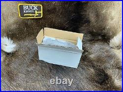 Buck Knife Miniature Black Iron Collectible Anvil Mint In Factory Box