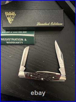 Buck Knives 303 Limited Edition Cadet Pocket Knife / Jigged Brown Bone Handle