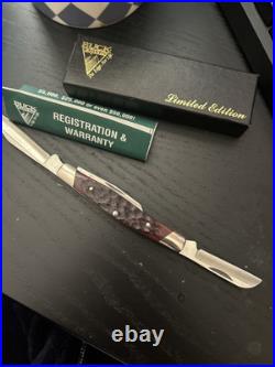 Buck Knives 303 Limited Edition Cadet Pocket Knife / Jigged Brown Bone Handle