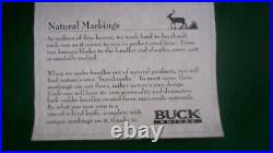 Buck custom Chipflint Kalinga #852/1000 with Certification/orig. Box