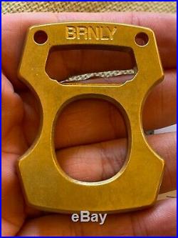 Burnley Cypop Bottle Opener Standard Old School Brass. 25 Stonewashed