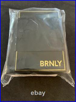 Burnley Knives BRNLY Cypop Royal Contra Black Micarta/Brass Bottle Opener NEW