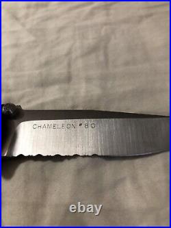 Butch Vallotton Custom Chameleon Folding Knife