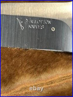 Butch Vallotton Knives Original Custom Chameleon Folding Knife PLAIN EDGE Mint