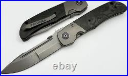 CKF Custom Knife Factory CKF Eagle Rock withBlack Carbon Fiber & S110V #44