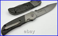 CKF Custom Knife Factory CKF Eagle Rock withBlack Carbon Fiber & S110V #44