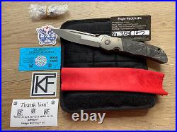 CKF Custom Knife Factory CKF Eagle Rock withBlack Carbon Fiber & S110V #44