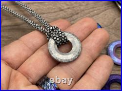 CRYSTAL Ti MokuTi Lanyard bead Paracord bead Zipper Pull