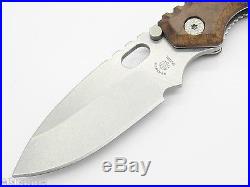CUSTOM BUCK 889 STRIDER IRONWOOD HANDLE TACTICAL FOLDING KNIFE LIMITED SPRINT