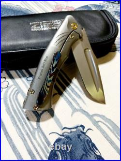 CUSTOM MICHAEL ZIEBA S5 MINI KNIFE with TIMASCUS CLIP