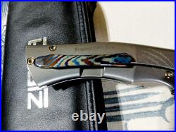 CUSTOM MICHAEL ZIEBA S5 MINI KNIFE with TIMASCUS CLIP