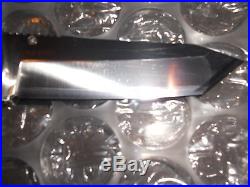 CUSTOM SERIES Cold Steel Hatamoto folding Tanto knife. Titanium G10 DISCONTINUED