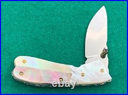 CUSTOM TAWEESAK KNIFE MOTHER 3 COLORS PEARL, WithCASE NONE BETTER MUSEUM QUALITY