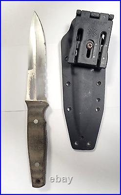 Camillus Terzuola CQB1 Knife 154CM Blade, Close Quarter Battle Knife (Preowned)