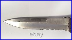 Camillus Terzuola CQB1 Knife 154CM Blade, Close Quarter Battle Knife (Preowned)