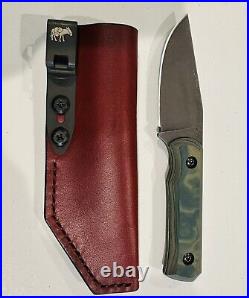 Carry Commission x Bilgewater Blades Jack Rabbit Marbled G-10 BNIB RARE EDC