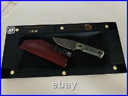 Carry Commission x Bilgewater Blades Jack Rabbit Marbled G-10 BNIB RARE EDC