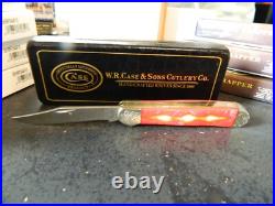Case & Sons Cutlery 4 Copperhead Pocket Knife 1 Of 500 Custom Limited Edition