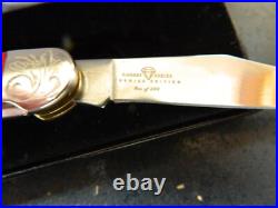 Case & Sons Cutlery 4 Copperhead Pocket Knife 1 Of 500 Custom Limited Edition
