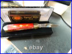 Case & Sons Cutlery 4 Copperhead Pocket Knife 1 Of 500 Custom Limited Edition