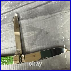 Case XX 6254 Christmas 2017 Trapper Pocket Knife Green Bone