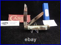 Case XX 6254 Ss Trapper Star Spangled Flag Knife Bone Scrimshaw 1 Of 15 Nib