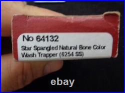 Case XX 6254 Ss Trapper Star Spangled Flag Knife Bone Scrimshaw 1 Of 15 Nib