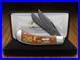 Case XX David Yellowhorse Native Steel Singer Chestnut ##2 Saddlehorn 1/25 Knife