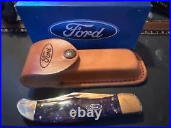 Case XX Limited Edition Ford Folding Hunter Knife With Sheath