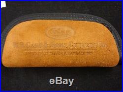 Case XX Tony Bose Custom Knife 1st Year 1999 Slim Trapper 62048 Signed Pouch