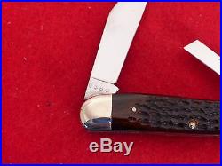 Case XX USA 1974 mint Shaw Leibowitz gold etch squirrel 6380 whittler knife