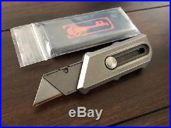 Chaves Knives CHUB (Chaves Handy Utility Blade) Razor Blade Knife Tool Titanium