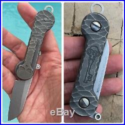 Chaves Knives Keybar Flipper Friction Folder Pocket Knife- Modded by Ramon