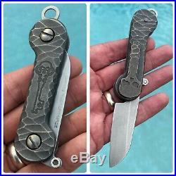 Chaves Knives Keybar Flipper Friction Folder Pocket Knife- Modded by Ramon