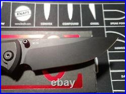Chaves Knives Liberation 229 Blackout Exclusive Limited M390 PVD Titanium