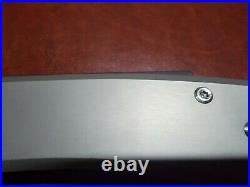 Chaves Knives Redencion 229 DP M390 Machined Blade Belt Satin Titanium Handles