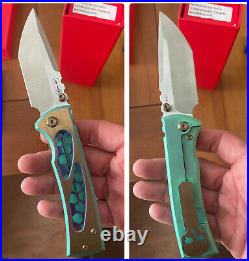 Chaves Knives Redencion 229 Knife Ti Handles & Tanto Blade Mods by FanaticEdge