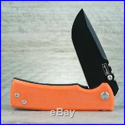 Chaves Knives Ultramar Redencion Drop Point PVD Code Orange G10 Ramon Chavez