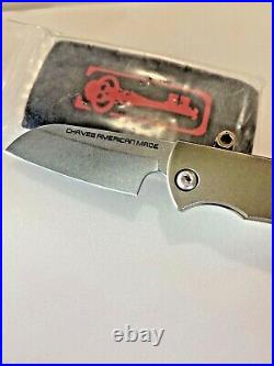 Chaves Knives redencion friction folder