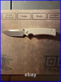 Chaves Liberation 229 Drop Point Stone Washed Titanium