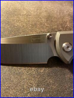 Chaves Liberation 229 Drop Point Stone Washed Titanium