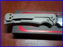 Chaves Liberation 229 Frame Lock Folding Knife Ti/Jade G-10 (3.75 Satin)