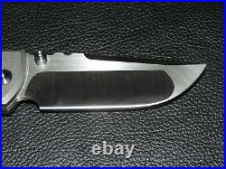 Chaves Redencion 229 Frame Lock Knife Titanium/Carbon Fiber (3.63 Satin)