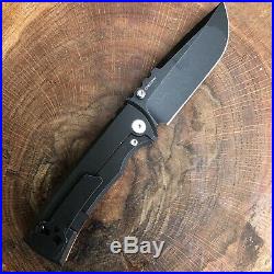 Chaves Ultramar Redencion Drop Point Ti Code Orange G10 Handle PVD Blade Knife