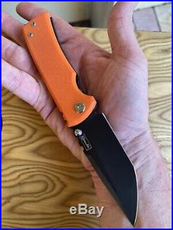 Chaves Ultramar Redencion Knife PVD Tanto Blade CodeOrange Exclusive Edition