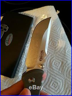Chaves redencion clone by samier knife titanium s35vn steel