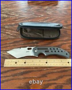 Chopp Knives Hound Flipper Timascus CLip &Backspacer