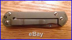 Chris Reeve Knives CRK Small Sebenza 21 Titanium CPM S35VN Stainless Knife